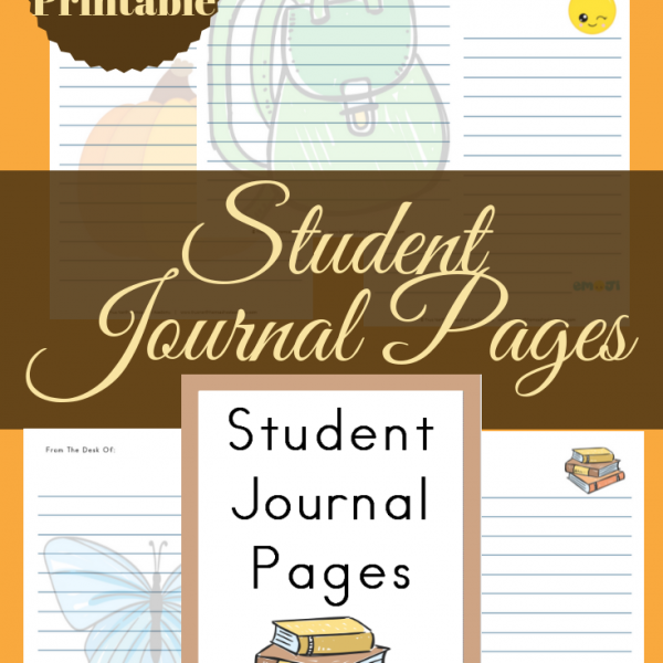 Are you looking for a free student journal designed with your homeschool in mind? Check out these 20 plus printable pages of themed writing paper today! #homeschool #writing #TrueNorthHomeschoolAcademy